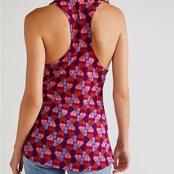 Free People Lucky Vest Tank Top in the Size Large - Picture 5 of 10